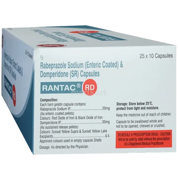 rantac rd capsule 10's
